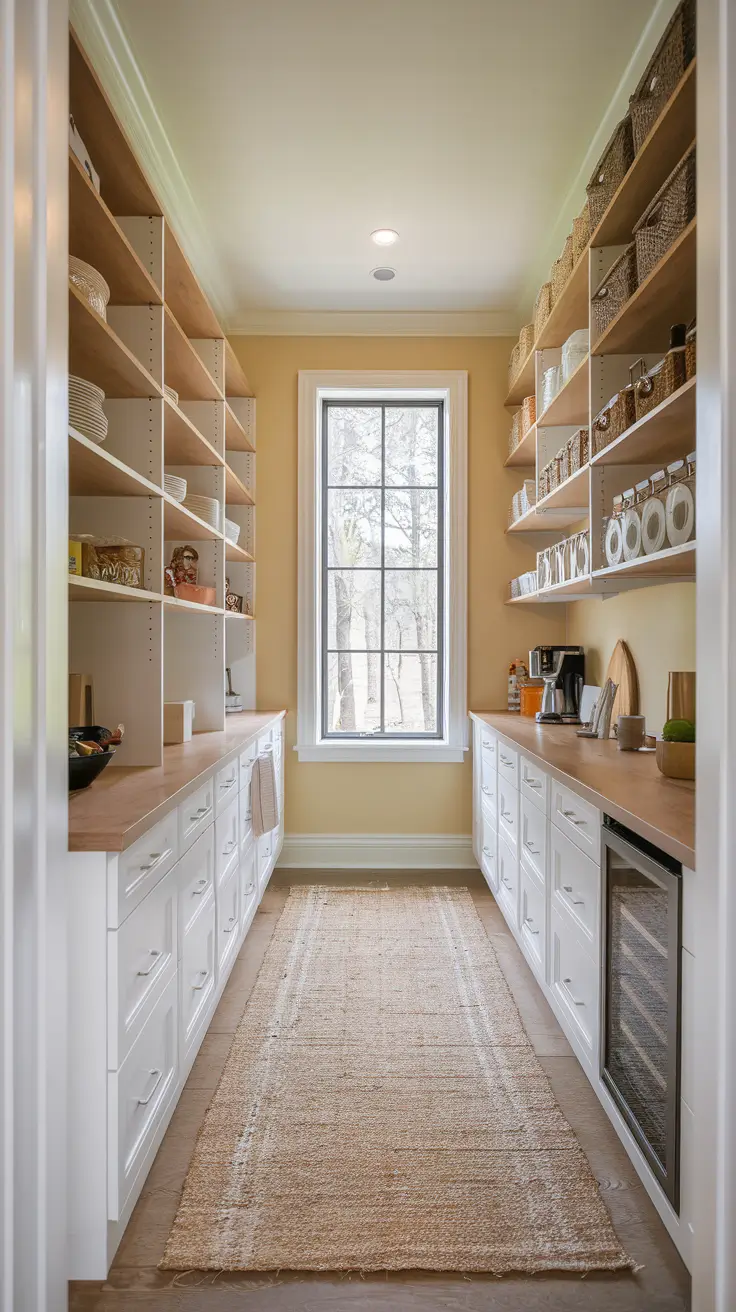 Narrow Walk-In Pantry Ideas 2026: Smart Layouts, Shelving & Design Tips