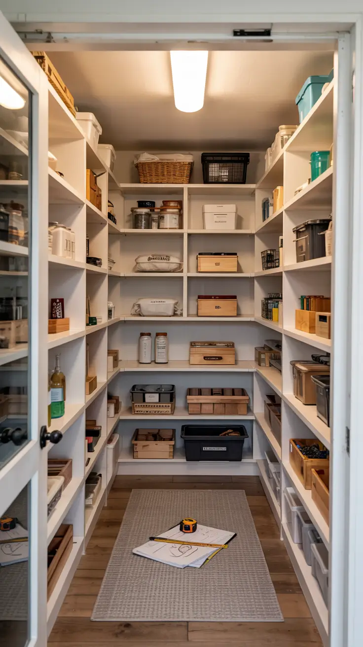 Narrow Walk-In Pantry Ideas 2026: Smart Layouts, Shelving & Design Tips