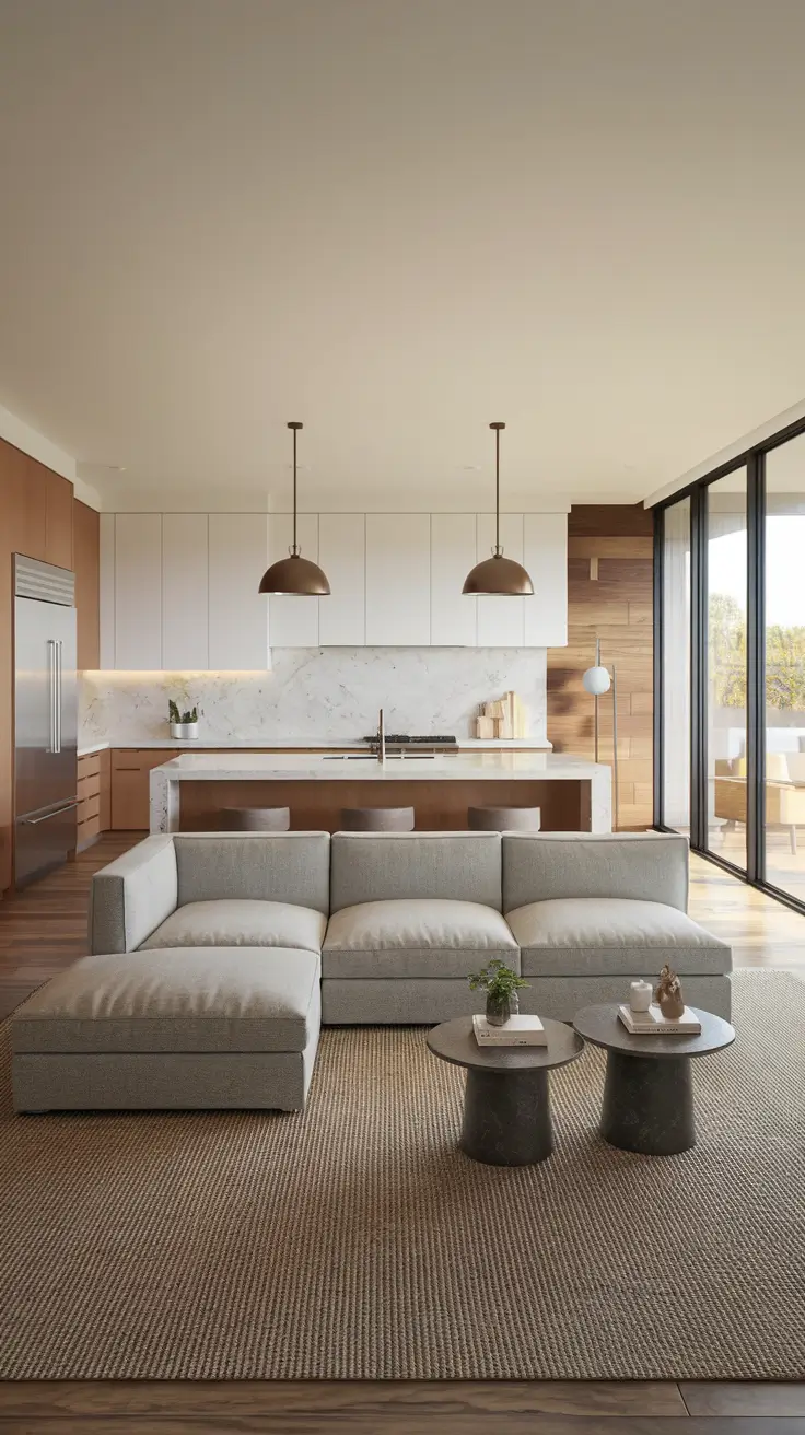 Open Kitchen Living Rooms for 2026: Modern Ideas for a Cozy and Functional Space