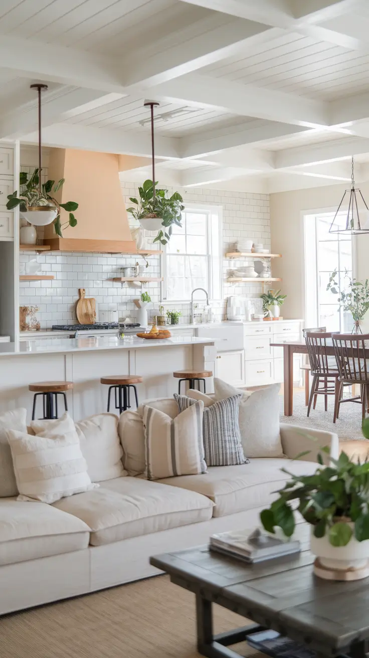 Open Kitchen Living Rooms for 2026: Modern Ideas for a Cozy and Functional Space