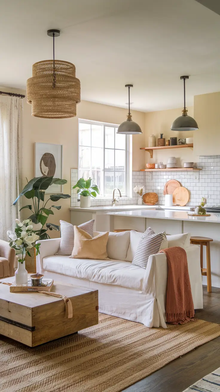 Open Kitchen Living Rooms for 2026: Modern Ideas for a Cozy and Functional Space