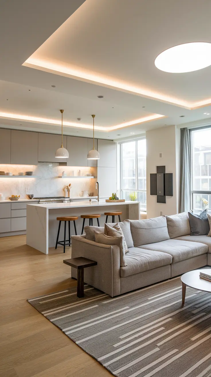 Open Kitchen Living Rooms for 2026: Modern Ideas for a Cozy and Functional Space