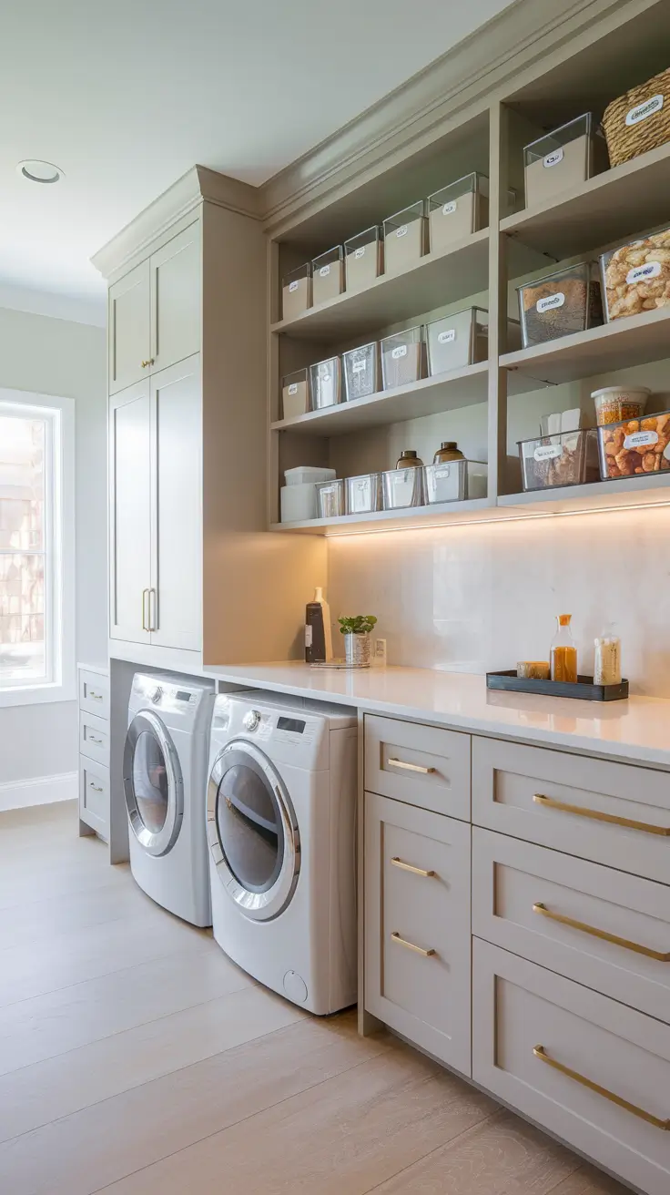Pantry in Laundry Room Ideas 2026: Smart Farmhouse & Space-Saving Designs
