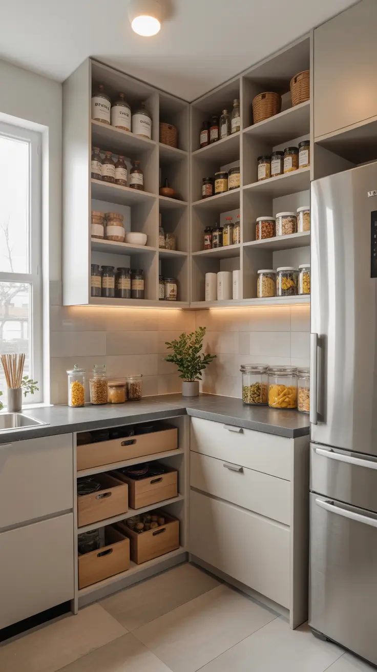 Small Pantry Ideas 2026: Creative Layouts, Smart Storage & Tiny Kitchen Solutions