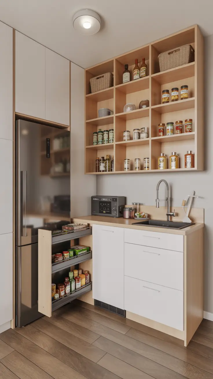 Small Pantry Ideas 2026: Creative Layouts, Smart Storage & Tiny Kitchen Solutions