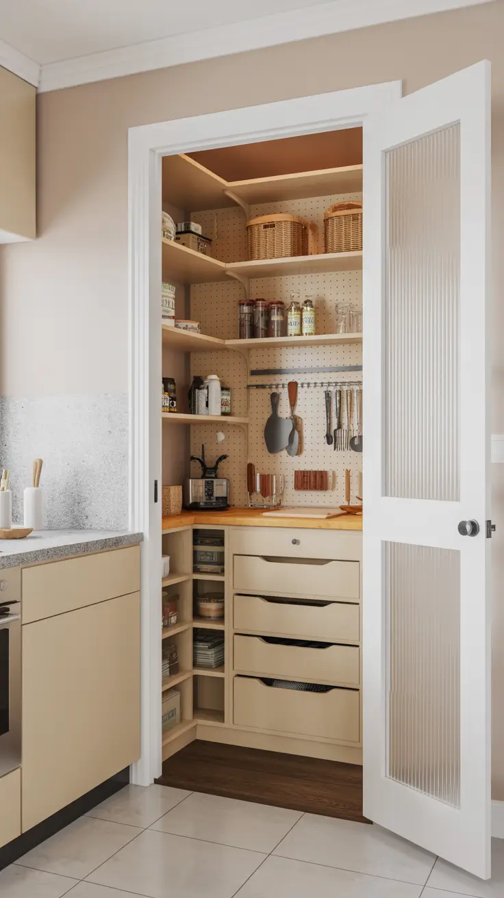 Small Pantry Ideas 2026: Creative Layouts, Smart Storage & Tiny Kitchen Solutions