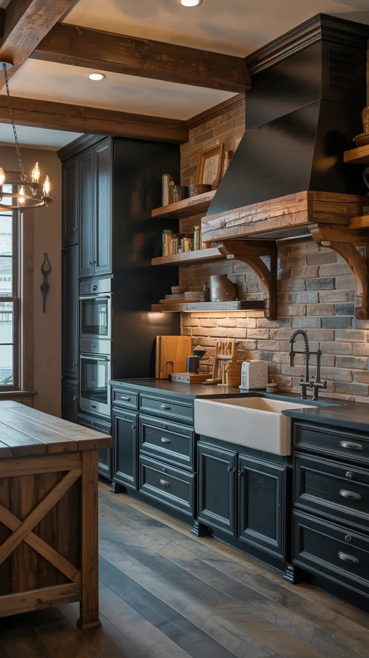 Black Kitchen Ideas 2026: Modern & Luxury Designs for Stylish Homes