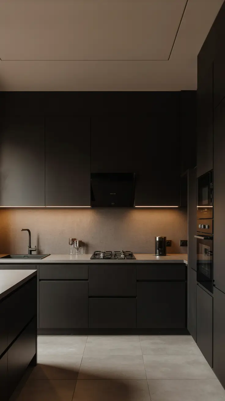 Black Kitchen Ideas 2026: Modern & Luxury Designs for Stylish Homes