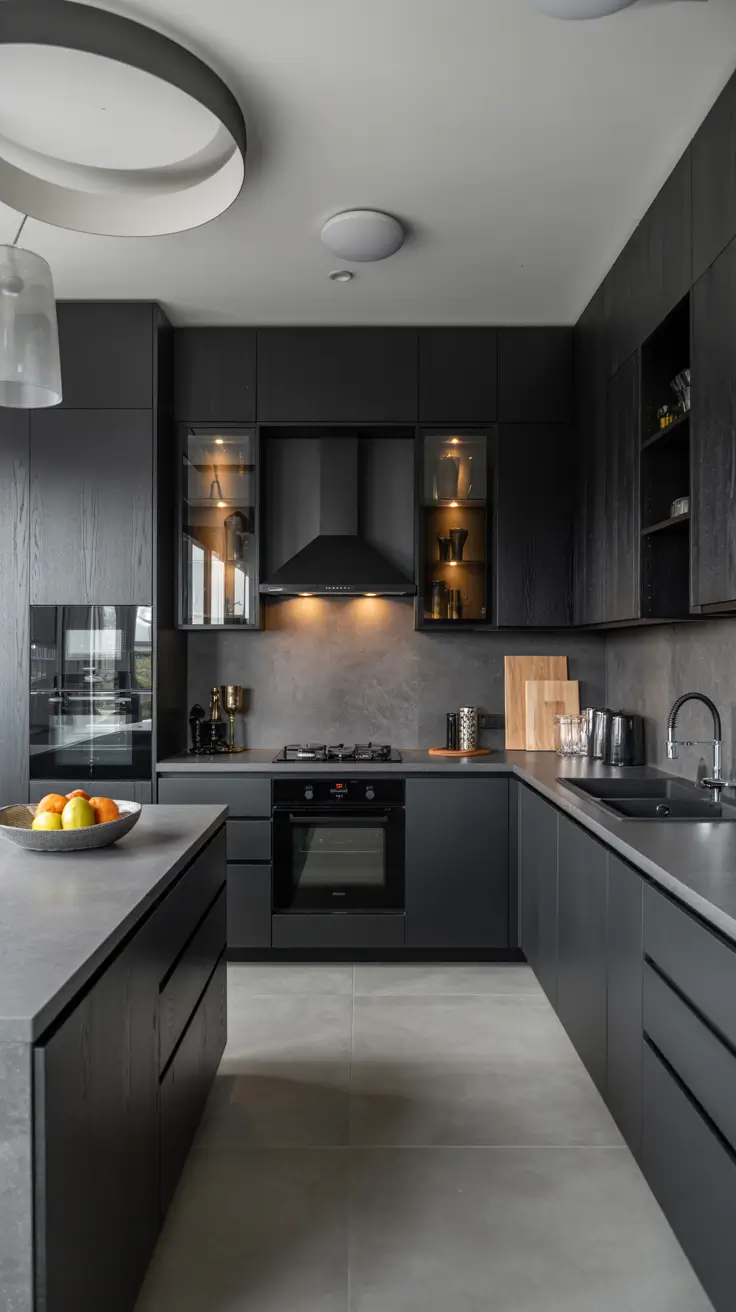 Black Kitchen Ideas 2026: Modern & Luxury Designs for Stylish Homes