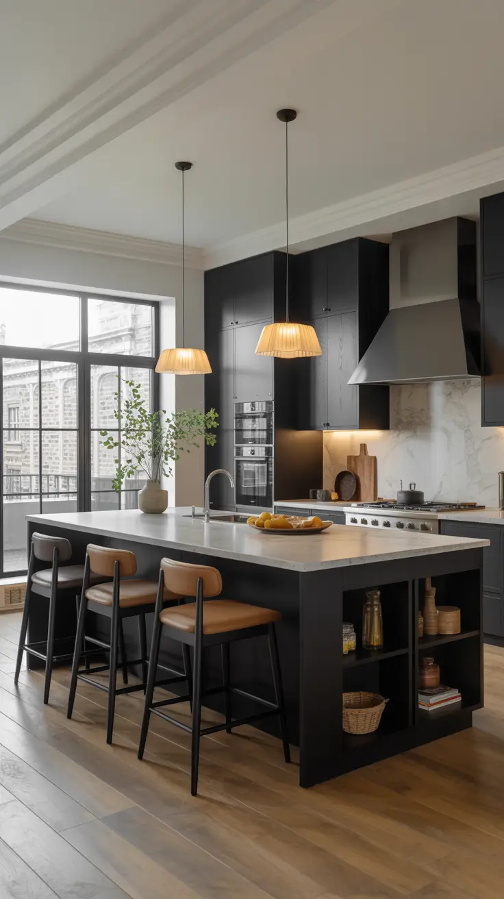 Black Kitchen Ideas 2026: Modern & Luxury Designs for Stylish Homes