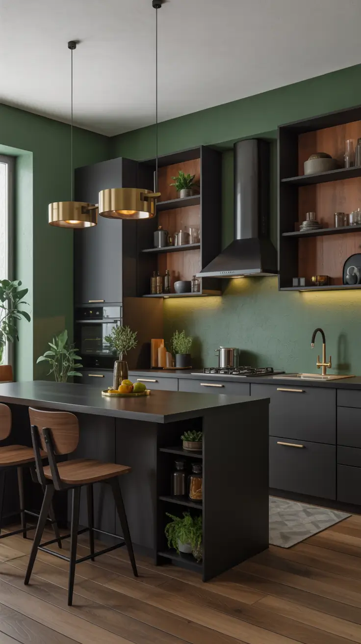 Black Kitchen Ideas 2026: Modern & Luxury Designs for Stylish Homes