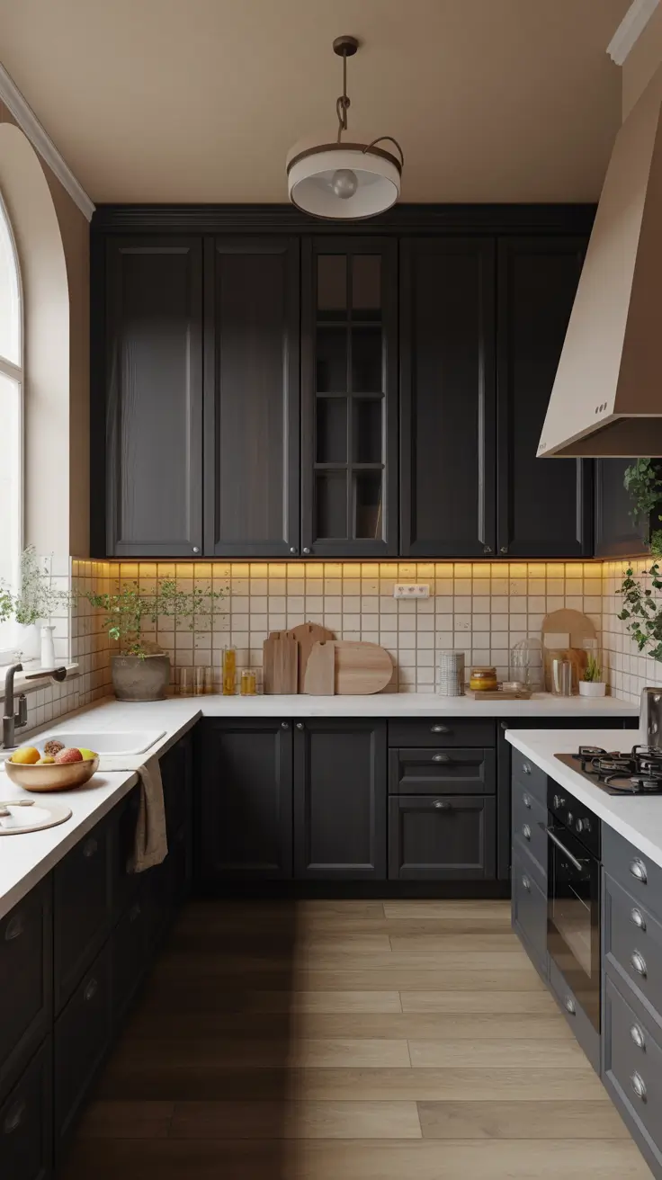 Black Kitchen Ideas 2026: Modern & Luxury Designs for Stylish Homes