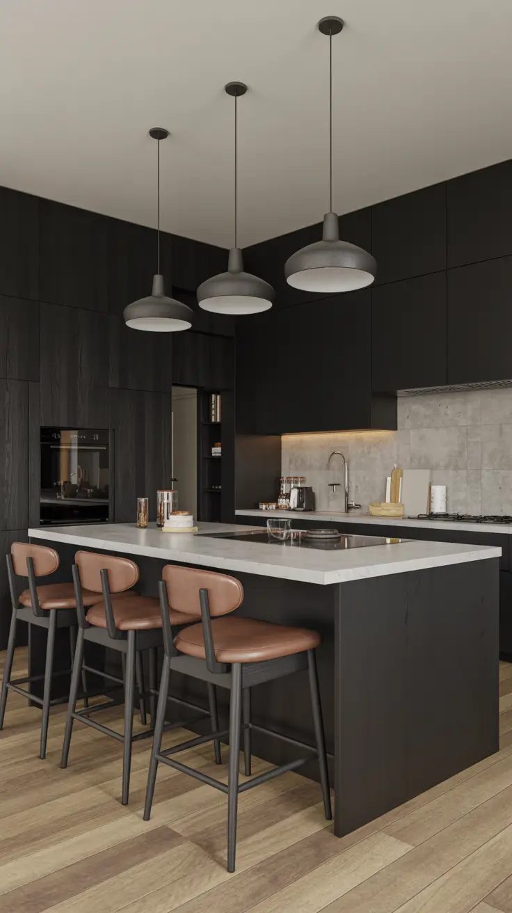 Black Kitchen Ideas 2026: Modern & Luxury Designs for Stylish Homes