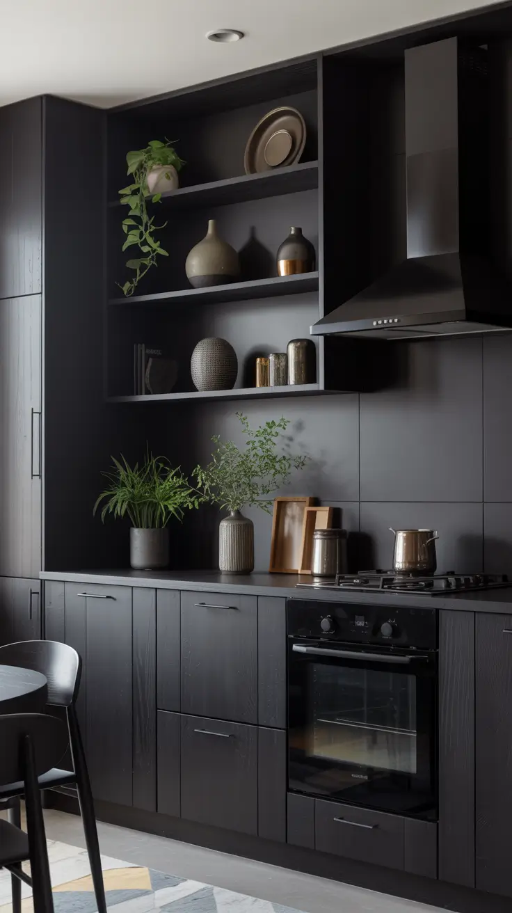 Black Kitchen Ideas 2026: Modern & Luxury Designs for Stylish Homes