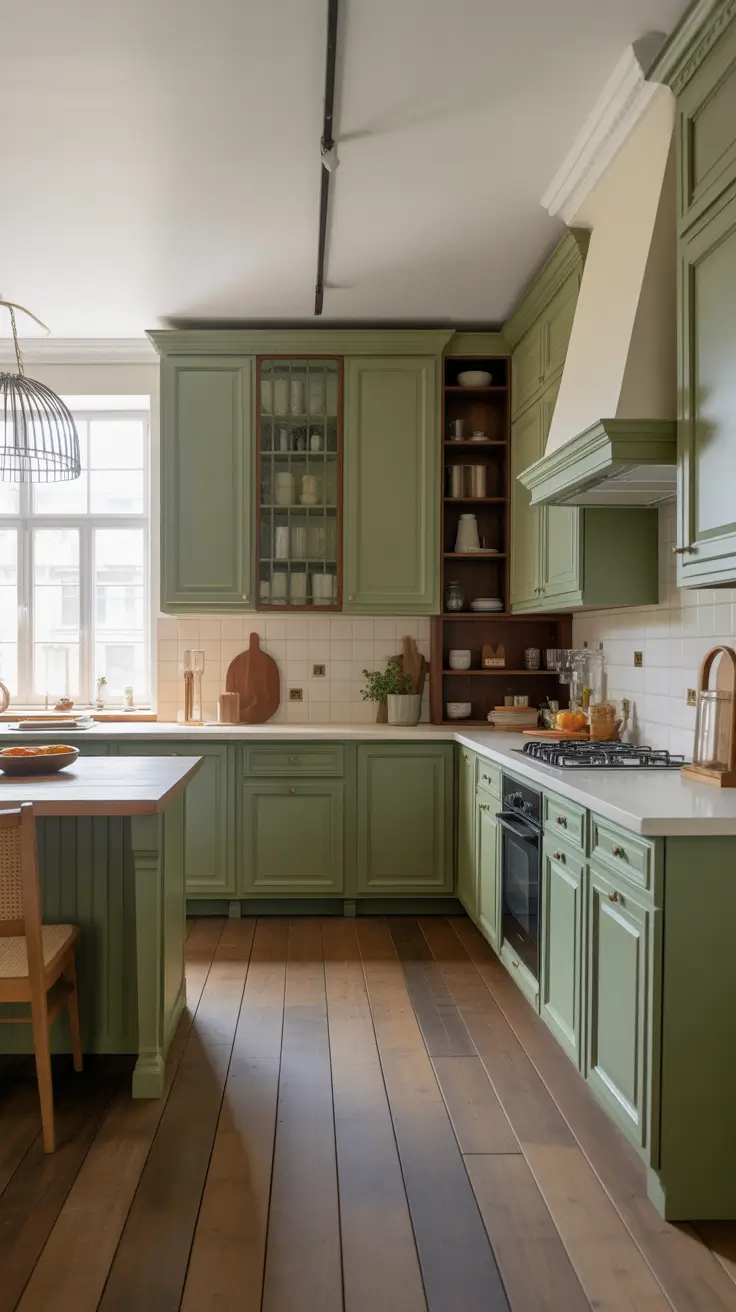 Green Kitchen Ideas 2026: Modern, Farmhouse & Small Space Inspiration