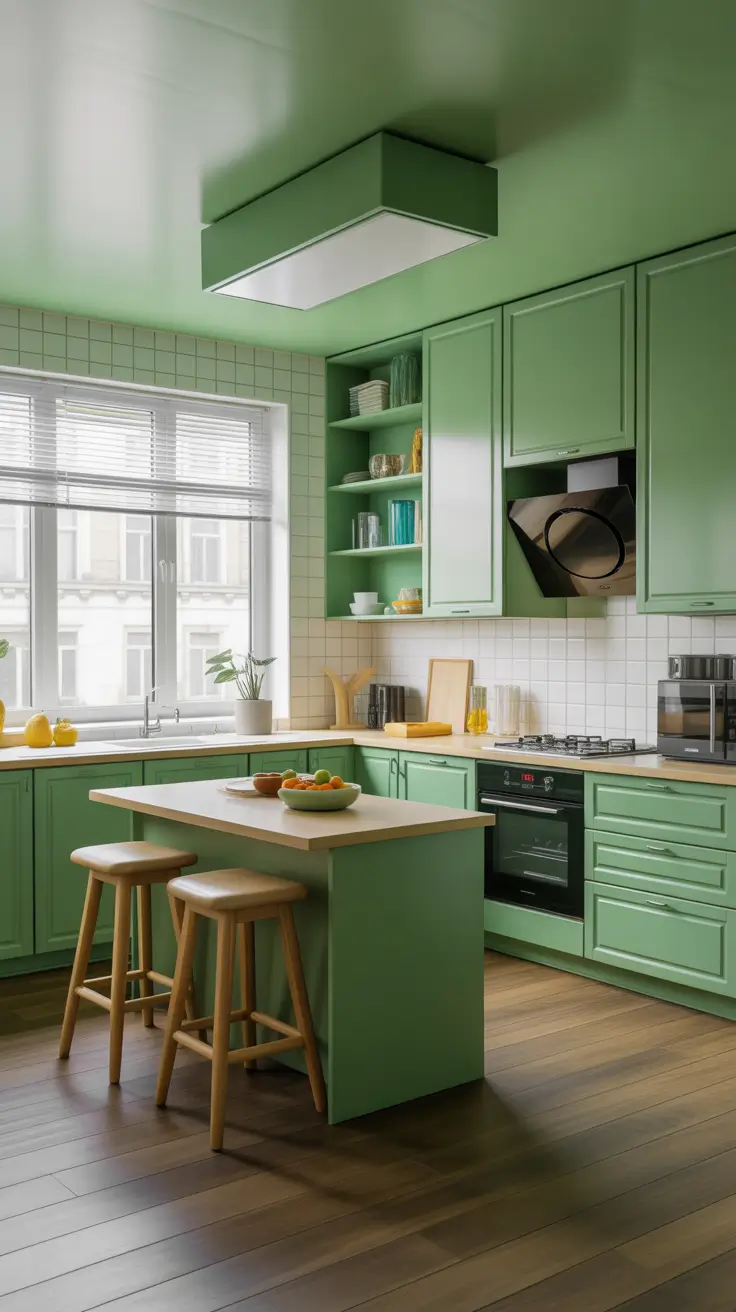 Green Kitchen Ideas 2026: Modern, Farmhouse & Small Space Inspiration