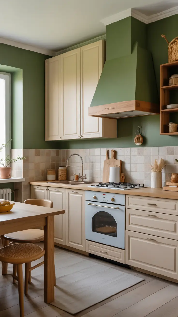 Green Kitchen Ideas 2026: Modern, Farmhouse & Small Space Inspiration