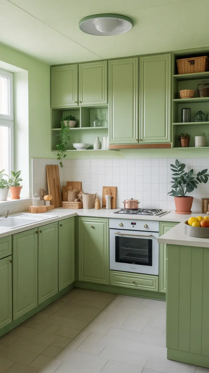 Green Kitchen Ideas 2026: Modern, Farmhouse & Small Space Inspiration