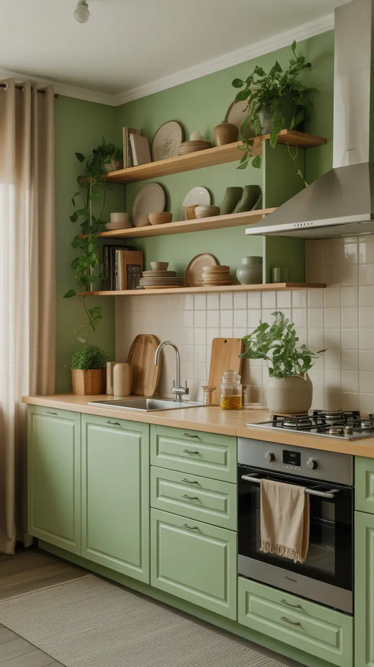 Green Kitchen Ideas 2026: Modern, Farmhouse & Small Space Inspiration
