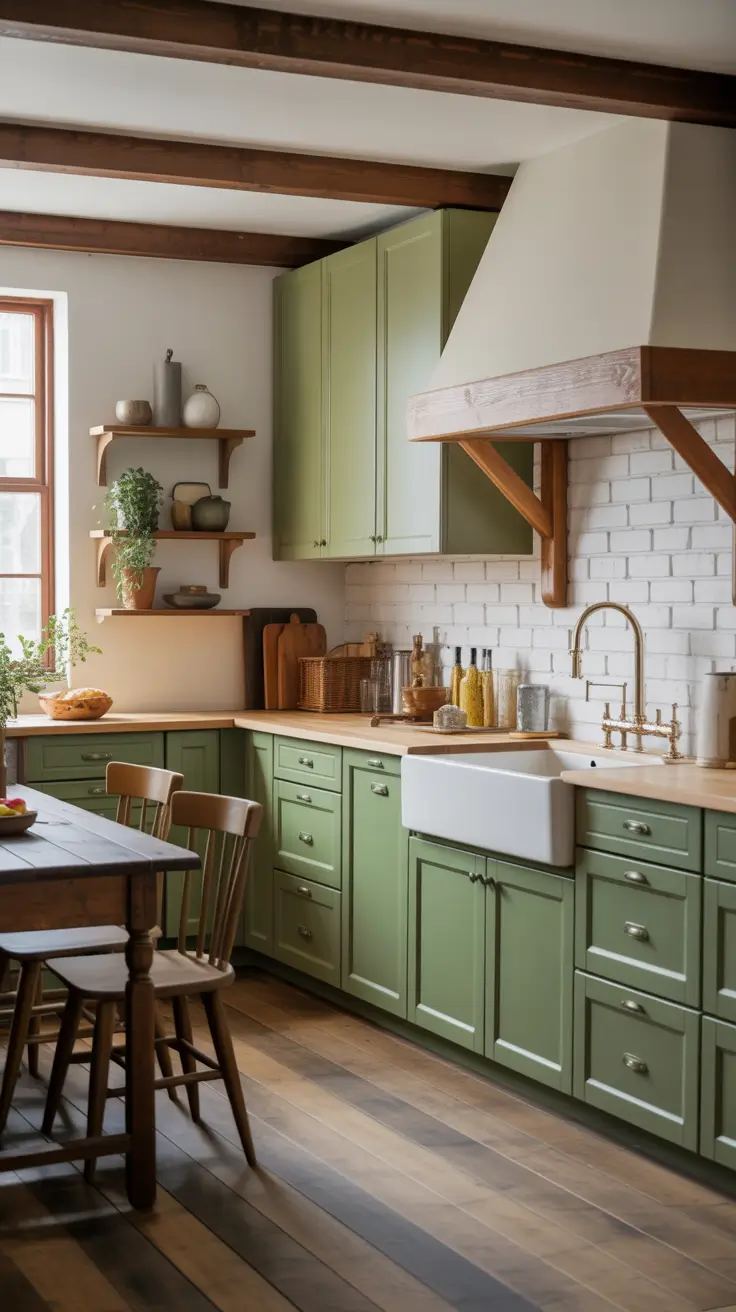 Green Kitchen Ideas 2026: Modern, Farmhouse & Small Space Inspiration