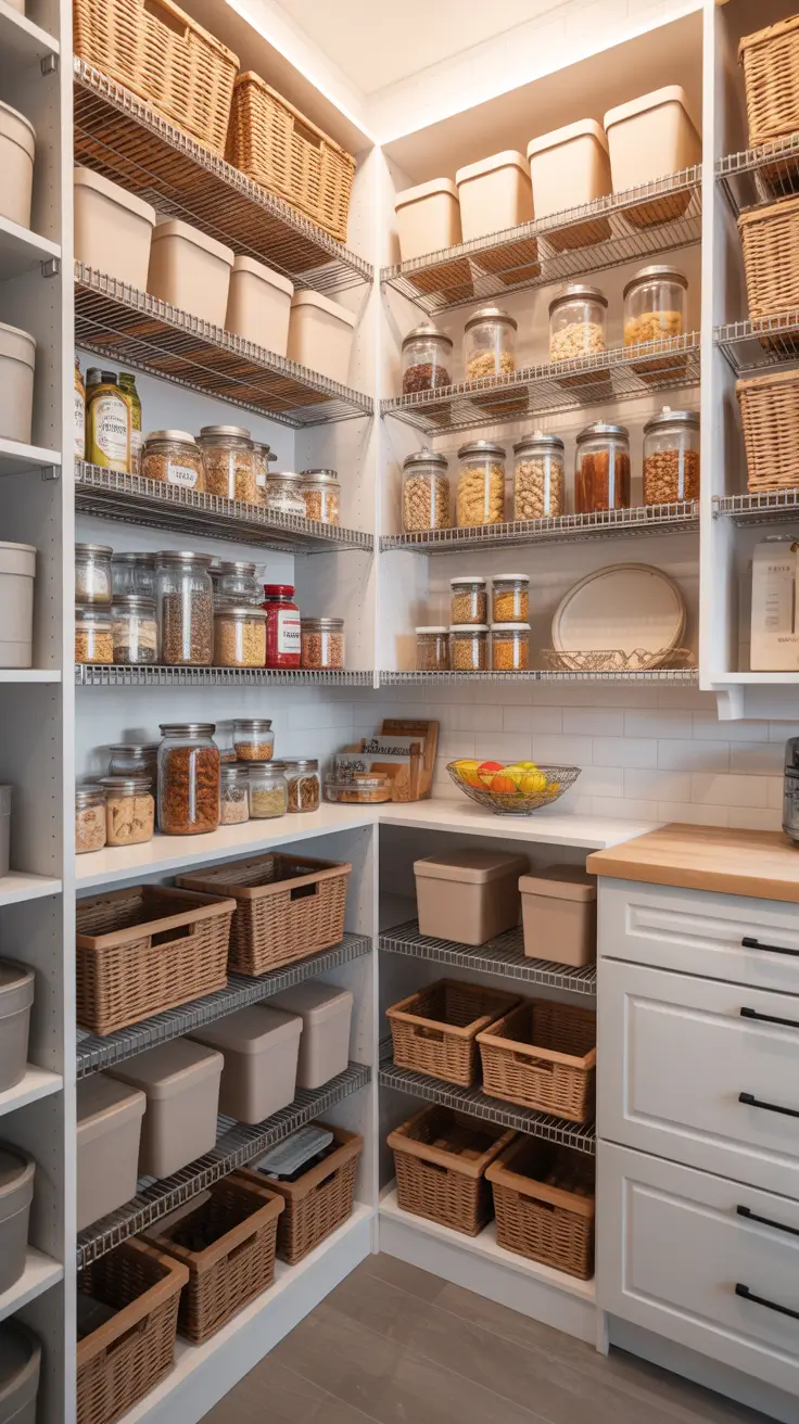 Kitchen Pantry Organization Ideas 2026 for a Stylish & Functional Space