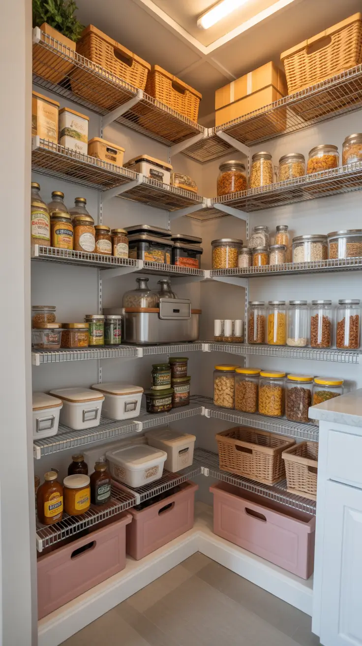 Kitchen Pantry Organization Ideas 2026 for a Stylish & Functional Space