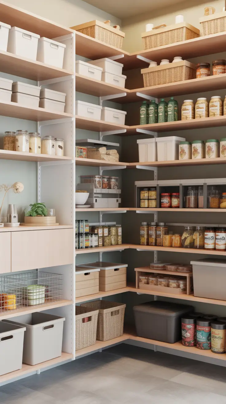 Kitchen Pantry Organization Ideas 2026 for a Stylish & Functional Space