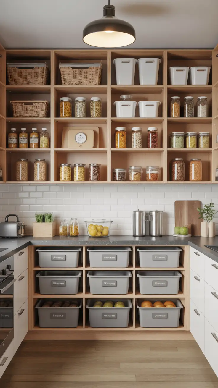 Kitchen Pantry Organization Ideas 2026 for a Stylish & Functional Space
