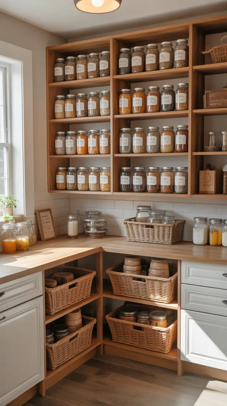 Kitchen Pantry Organization Ideas 2026 for a Stylish & Functional Space