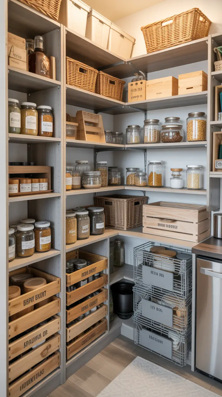 Kitchen Pantry Organization Ideas 2026 for a Stylish & Functional Space