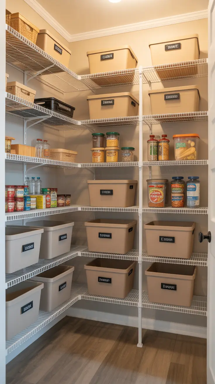 Kitchen Pantry Organization Ideas 2026 for a Stylish & Functional Space
