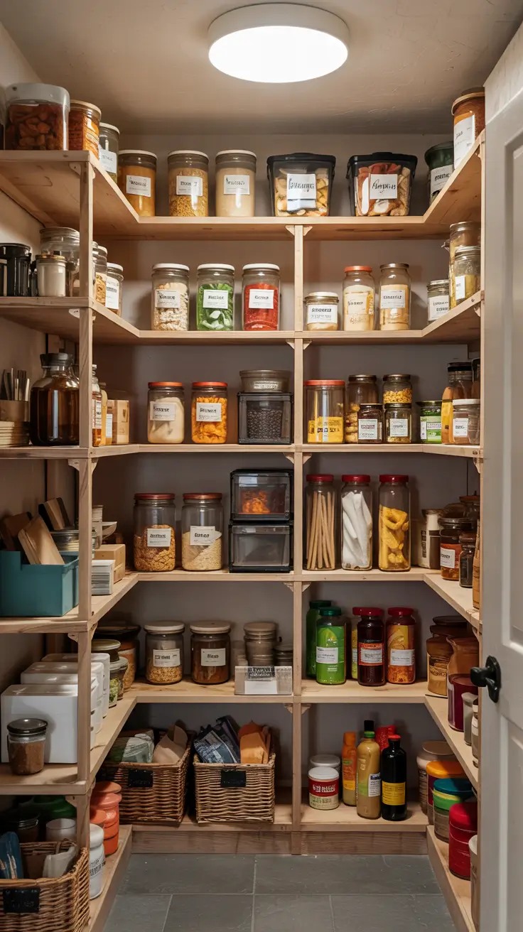 Kitchen Pantry Organization Ideas 2026 for a Stylish & Functional Space