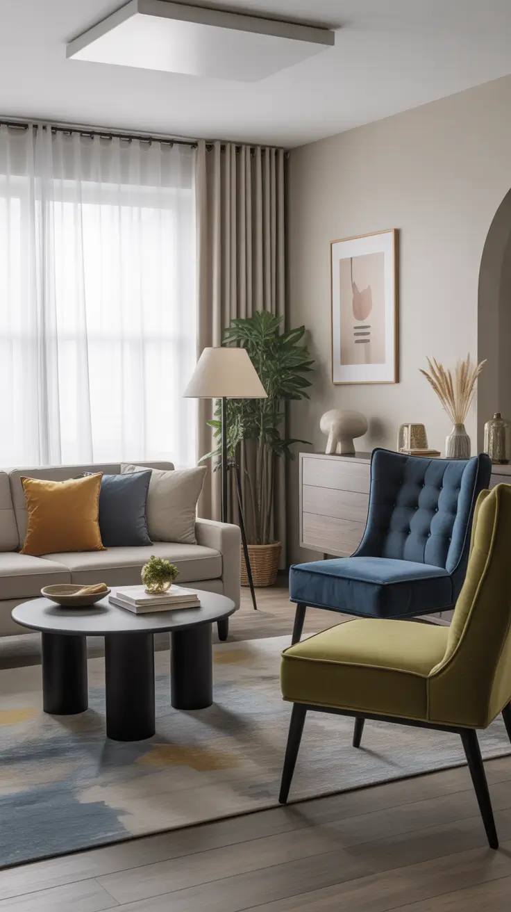 Living Room Chairs Ideas 2026: Modern, Cozy & Small Space Styles