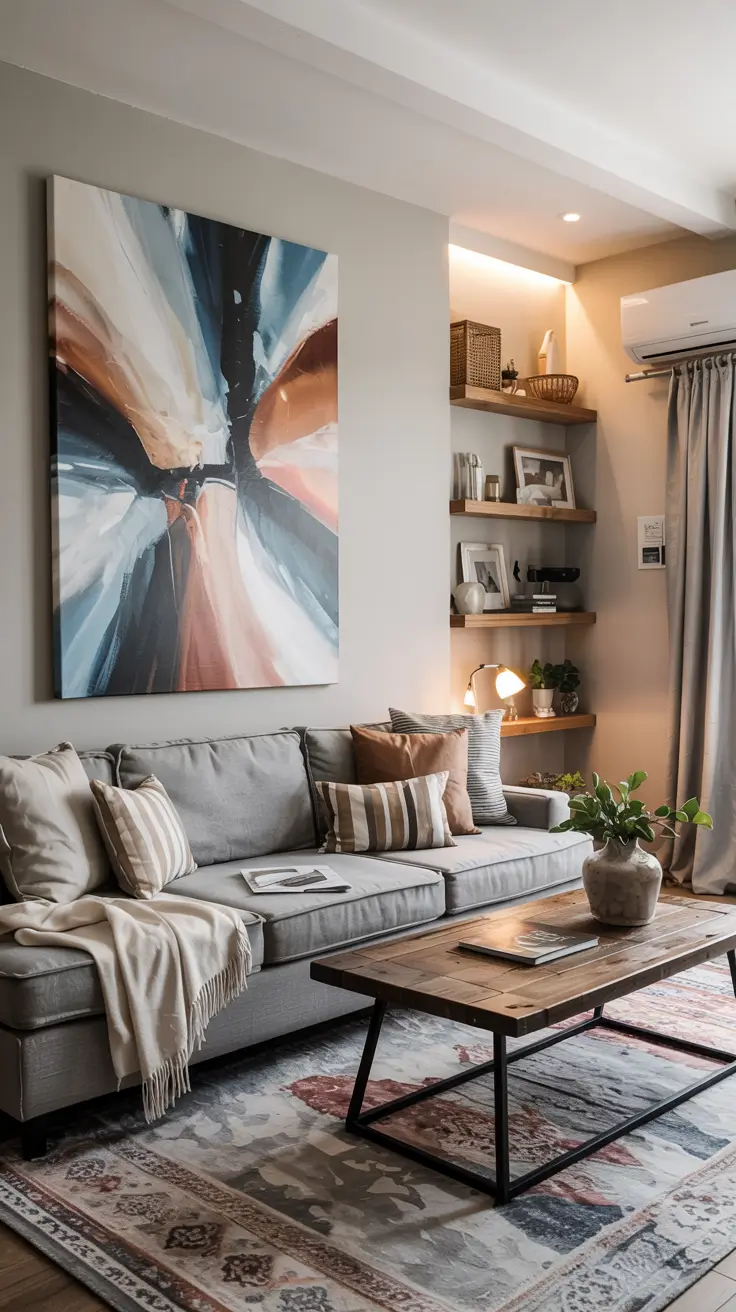 Living Room Painting Ideas 2026: Color Schemes, Canvas Art & Aesthetic Styles