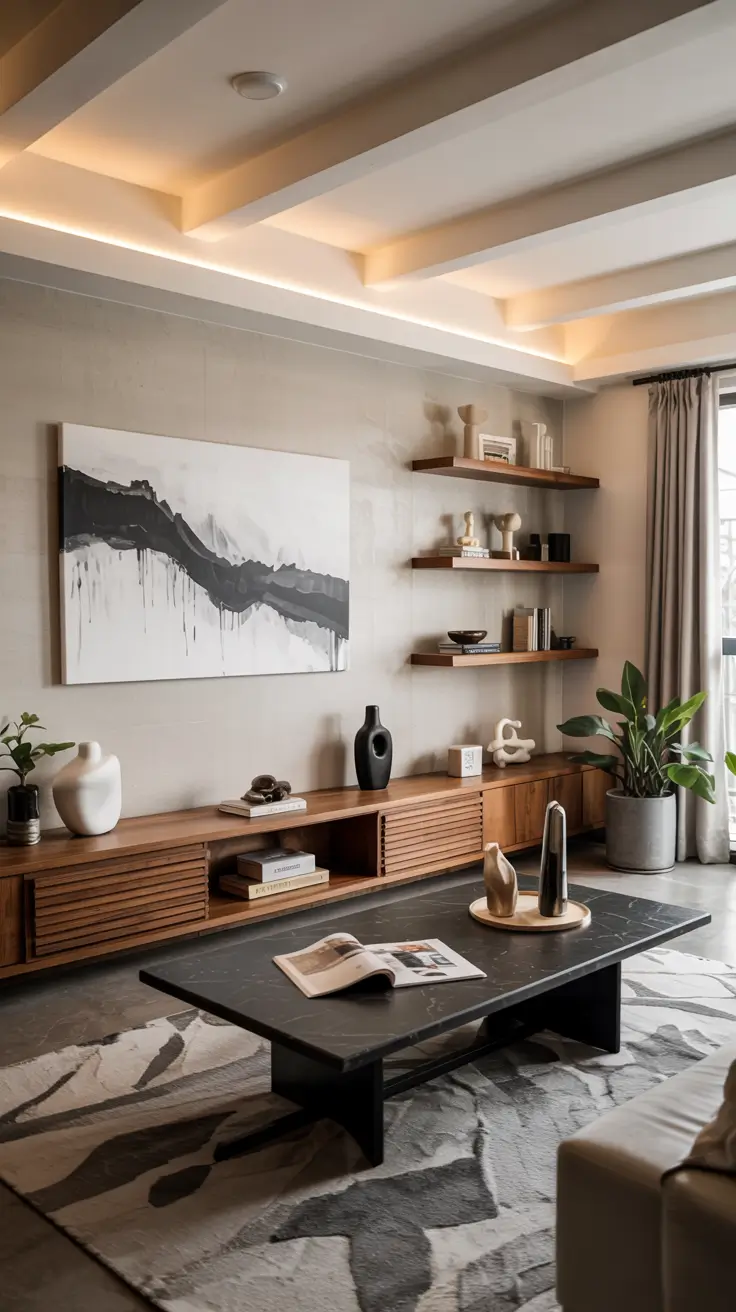 Living Room Painting Ideas 2026: Color Schemes, Canvas Art & Aesthetic Styles