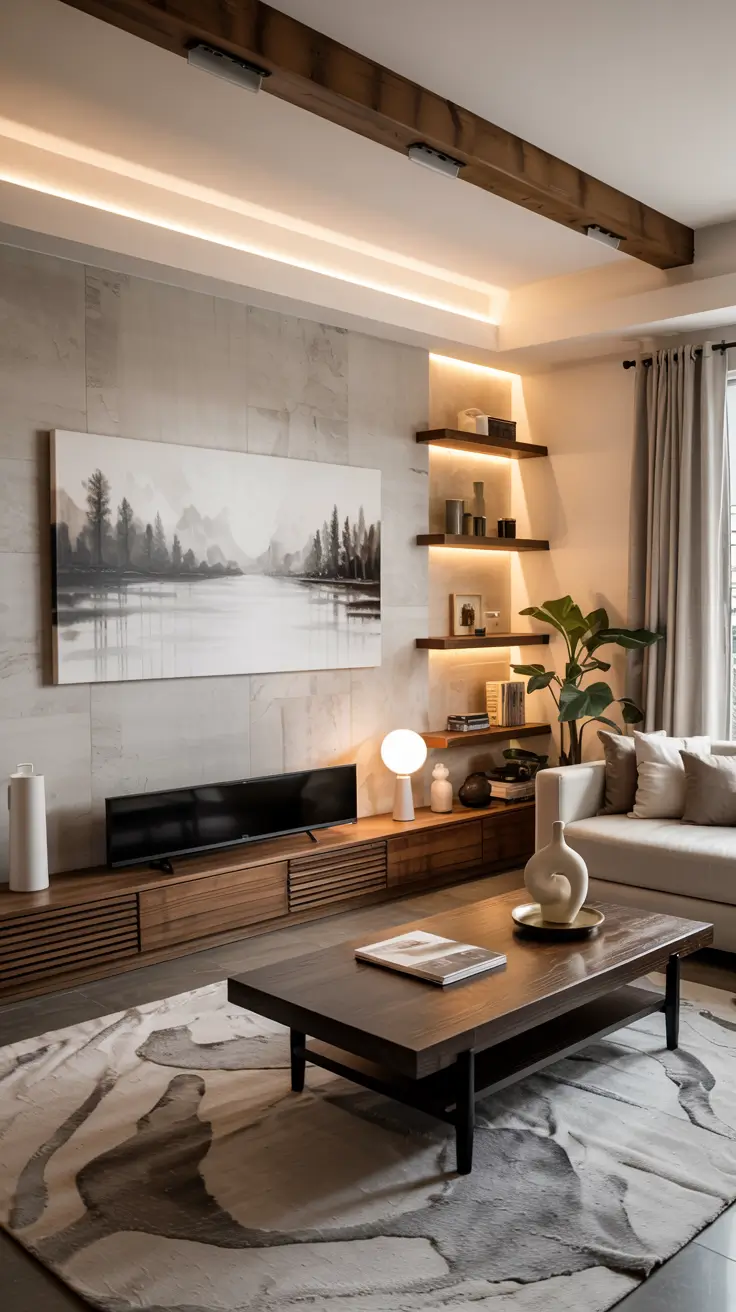 Living Room Painting Ideas 2026: Color Schemes, Canvas Art & Aesthetic Styles