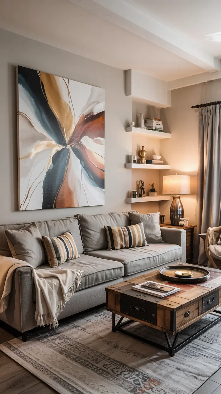 Living Room Painting Ideas 2026: Color Schemes, Canvas Art & Aesthetic Styles