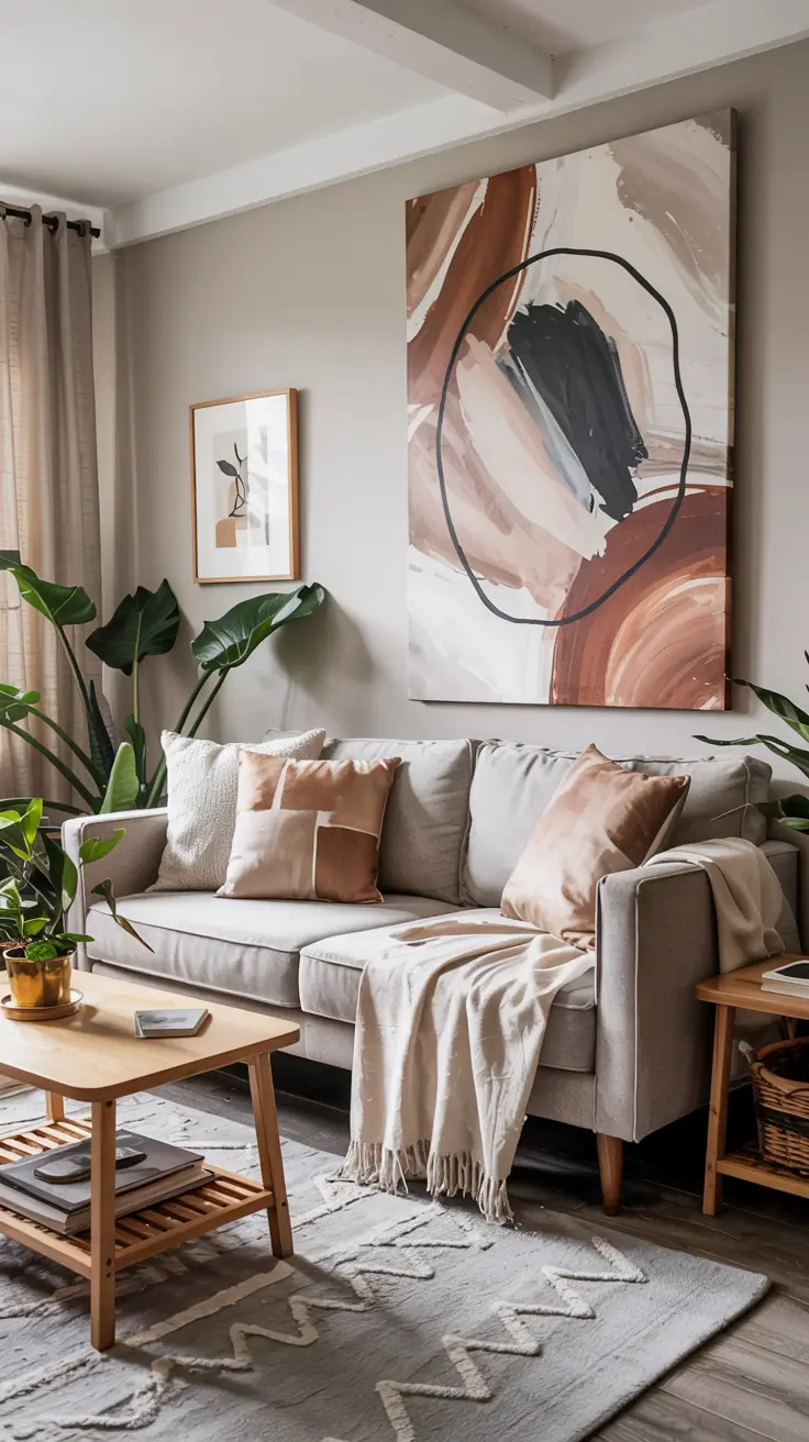 Living Room Painting Ideas 2026: Color Schemes, Canvas Art & Aesthetic Styles