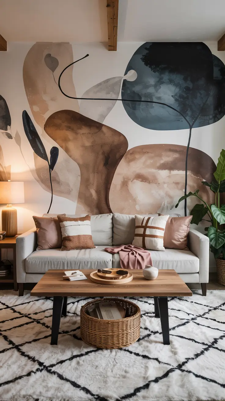 Living Room Painting Ideas 2026: Color Schemes, Canvas Art & Aesthetic Styles