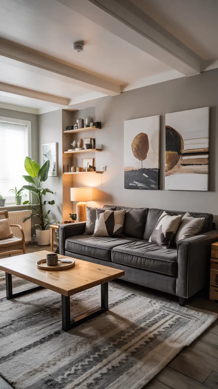 Living Room Painting Ideas 2026: Color Schemes, Canvas Art & Aesthetic Styles