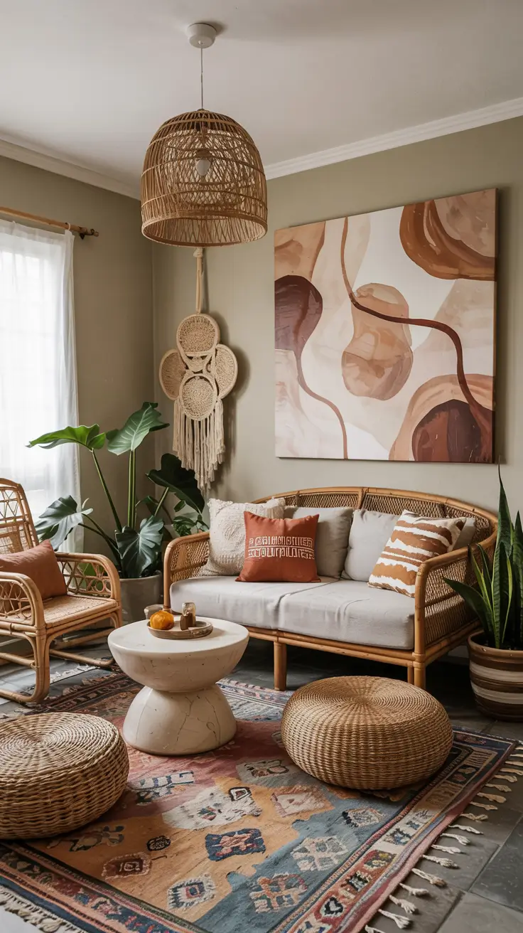 Living Room Painting Ideas 2026: Color Schemes, Canvas Art & Aesthetic Styles