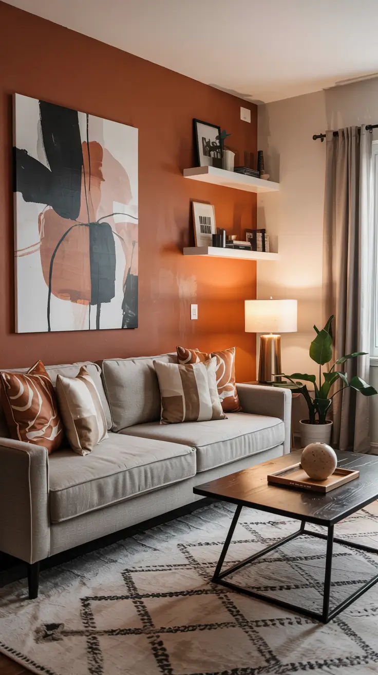 Living Room Painting Ideas 2026: Color Schemes, Canvas Art & Aesthetic Styles