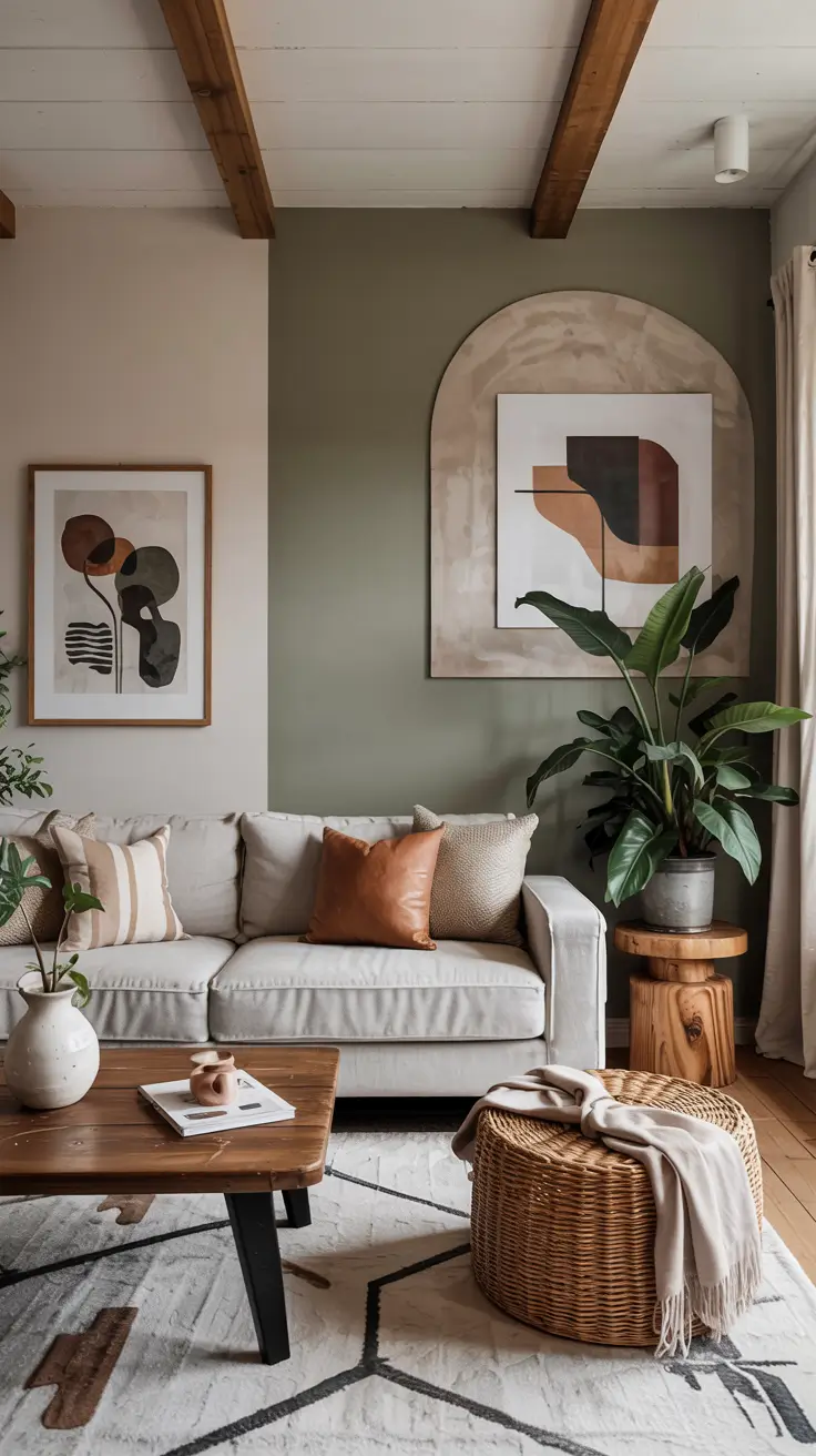 Living Room Painting Ideas 2026: Color Schemes, Canvas Art & Aesthetic Styles