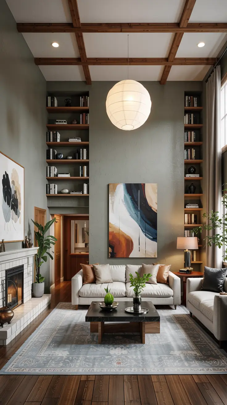 Living Room Painting Ideas 2026: Color Schemes, Canvas Art & Aesthetic Styles