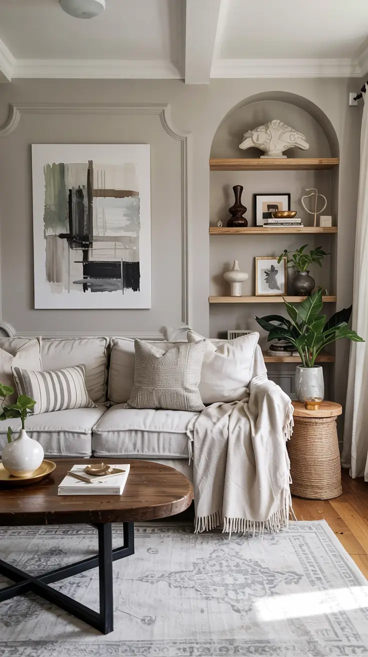 Living Room Painting Ideas 2026: Color Schemes, Canvas Art & Aesthetic Styles