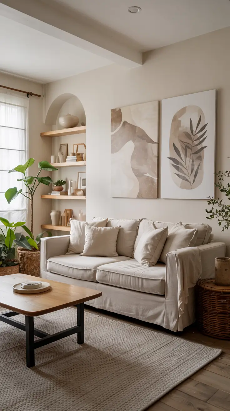 Living Room Painting Ideas 2026: Color Schemes, Canvas Art & Aesthetic Styles