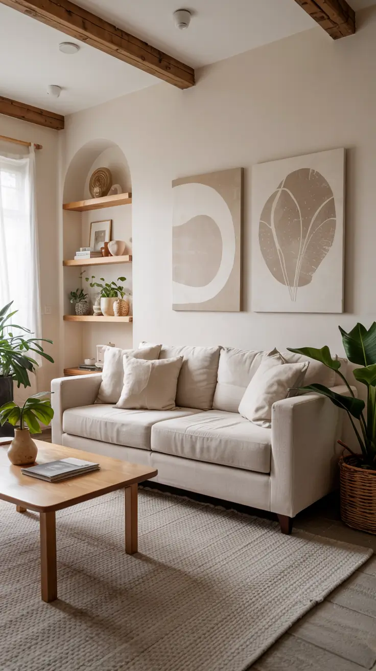 Living Room Painting Ideas 2026: Color Schemes, Canvas Art & Aesthetic Styles