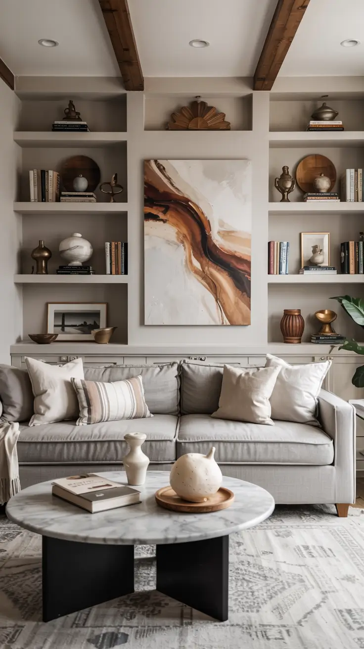 Living Room Painting Ideas 2026: Color Schemes, Canvas Art & Aesthetic Styles