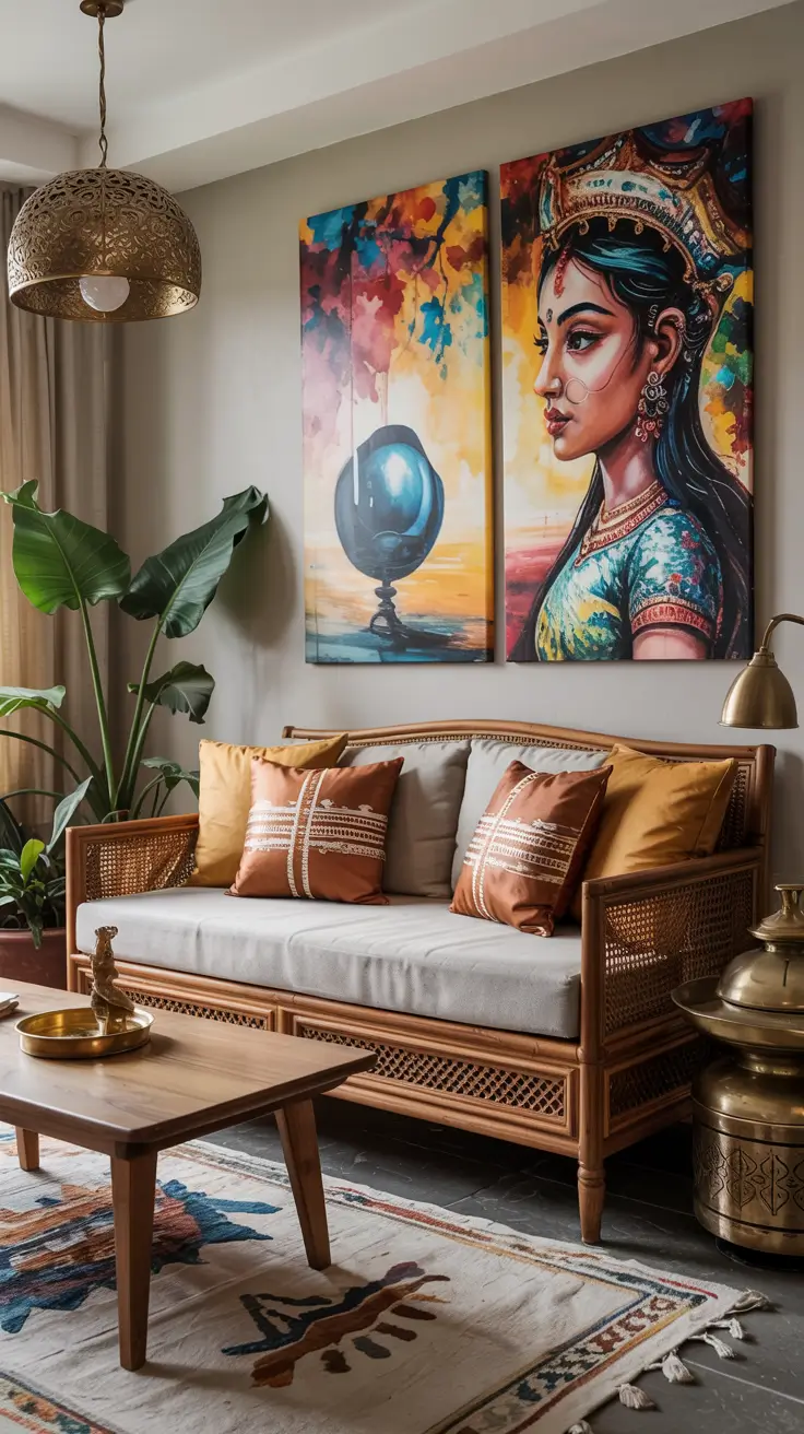 Living Room Painting Ideas 2026: Color Schemes, Canvas Art & Aesthetic Styles