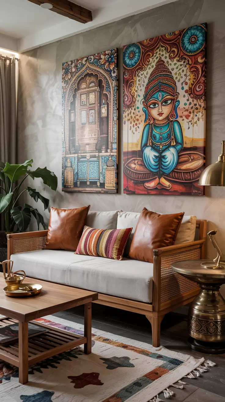 Living Room Painting Ideas 2026: Color Schemes, Canvas Art & Aesthetic Styles